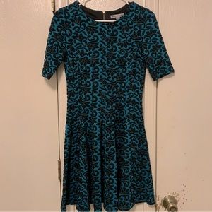 Blue / Black Size 4 Danny and Nicoles Dress